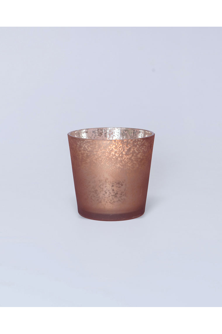 Copper Mercury Vase/ Candle Holder