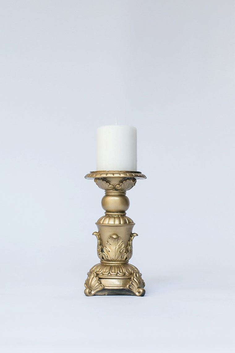 Small Resin Candlestick
