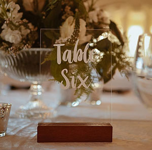 Table Numbers - 
