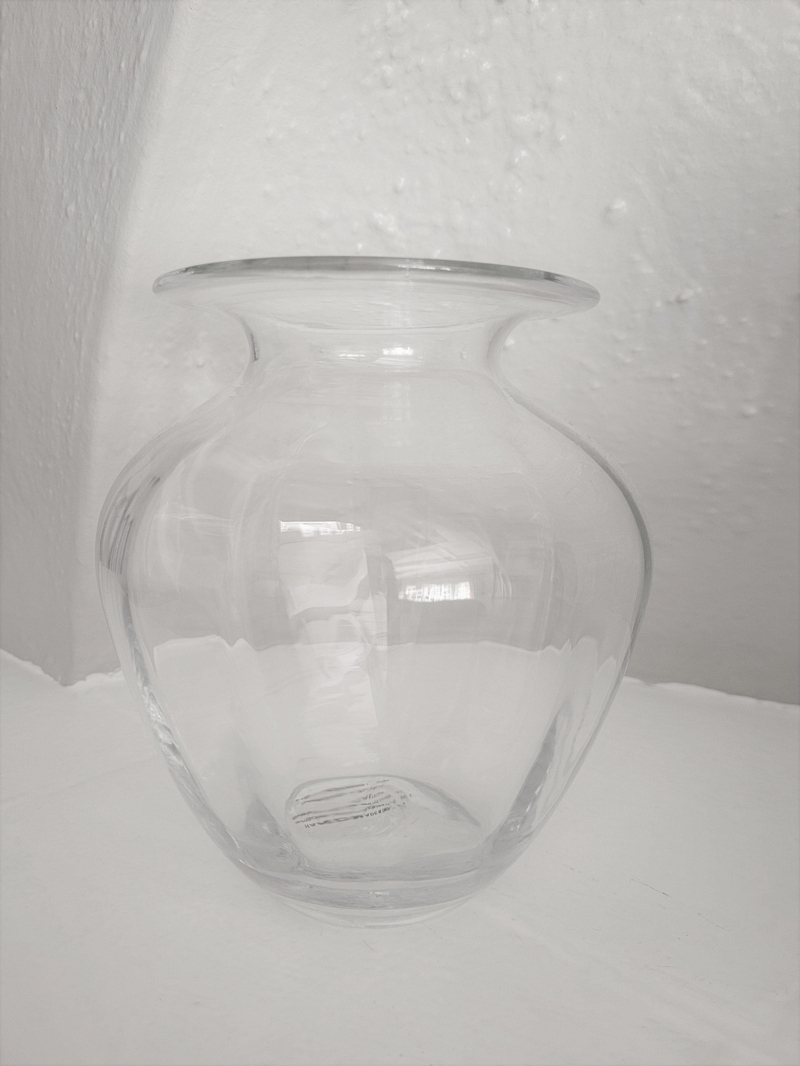 Glass Cherry Vase