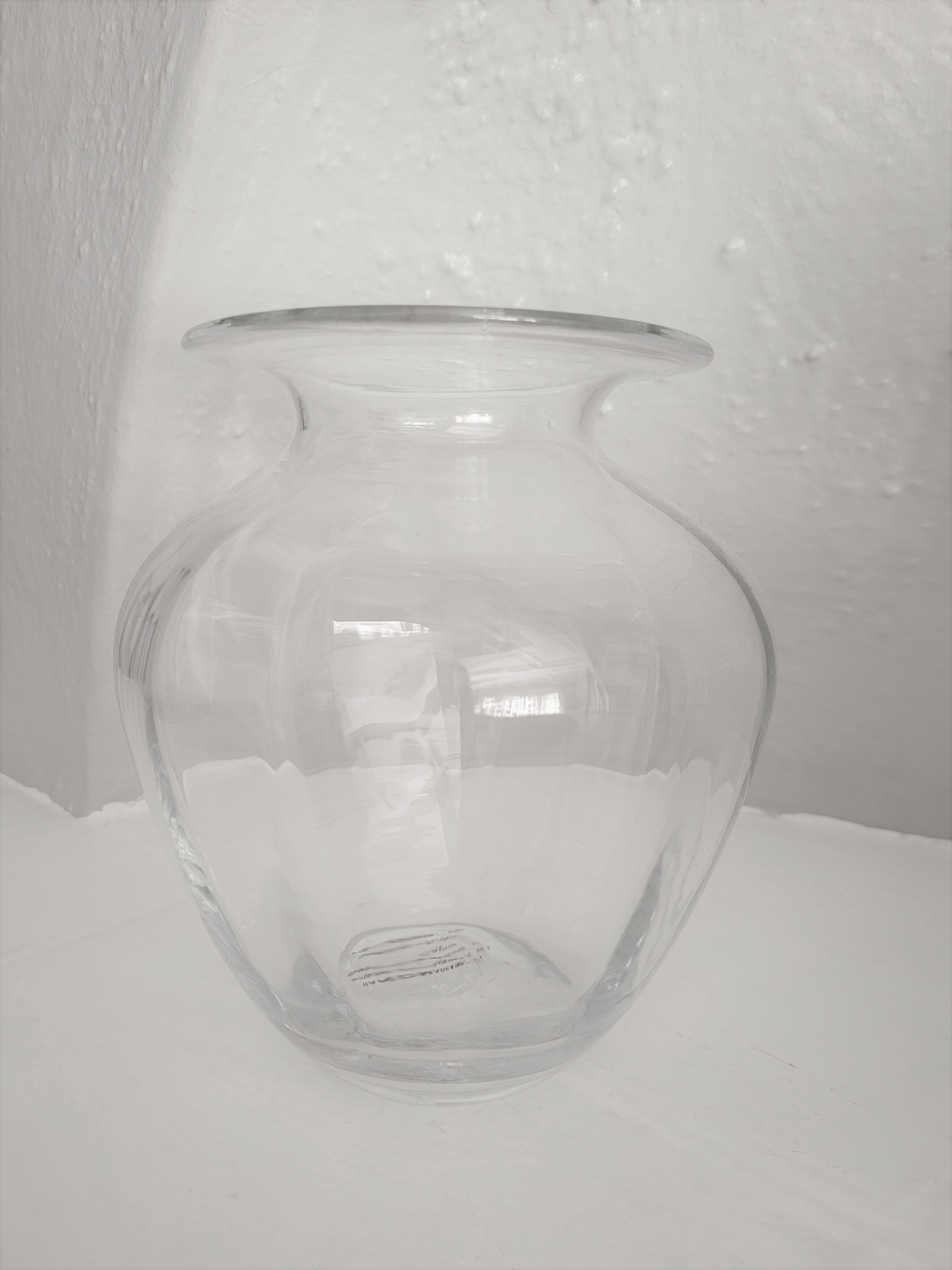 Glass Cherry Vase Glass Cherry Vase