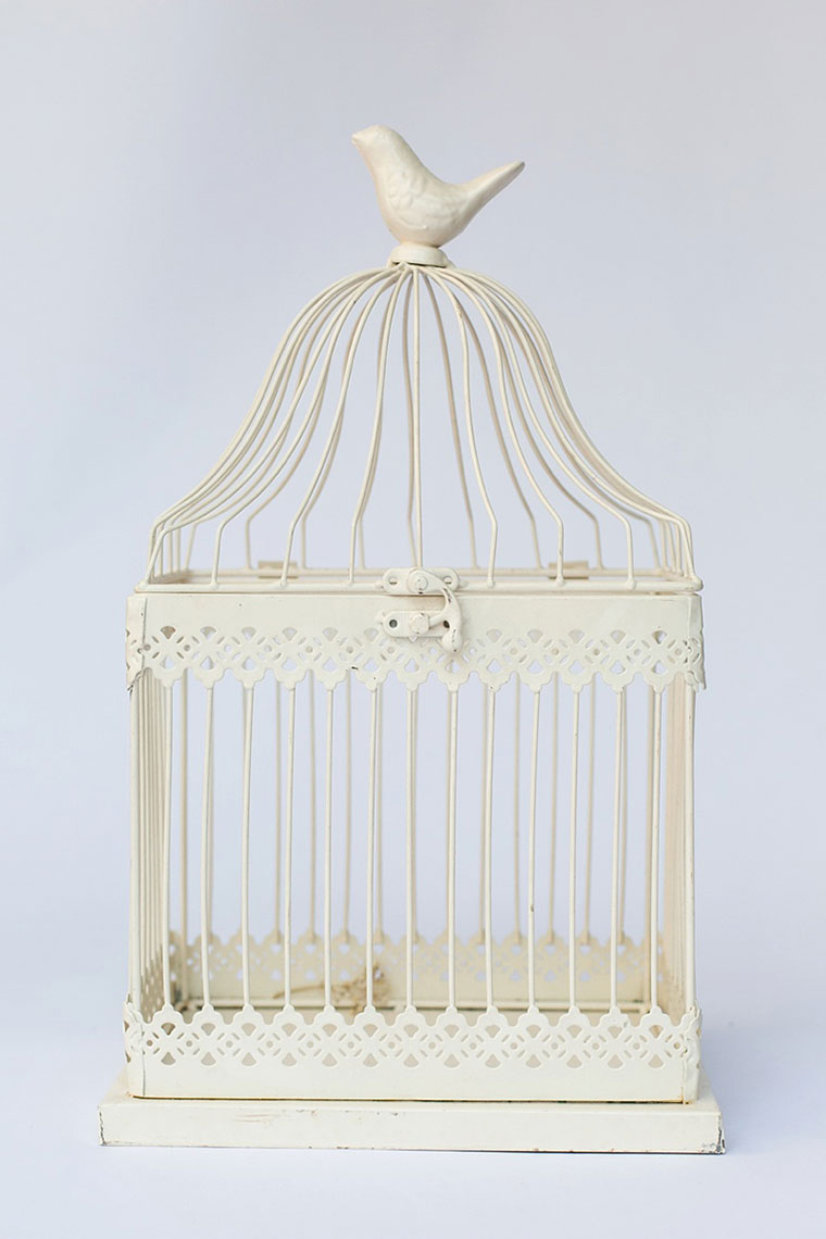 Cream Rectangle With Bird Detail Cream Rectangle With Bird Detail