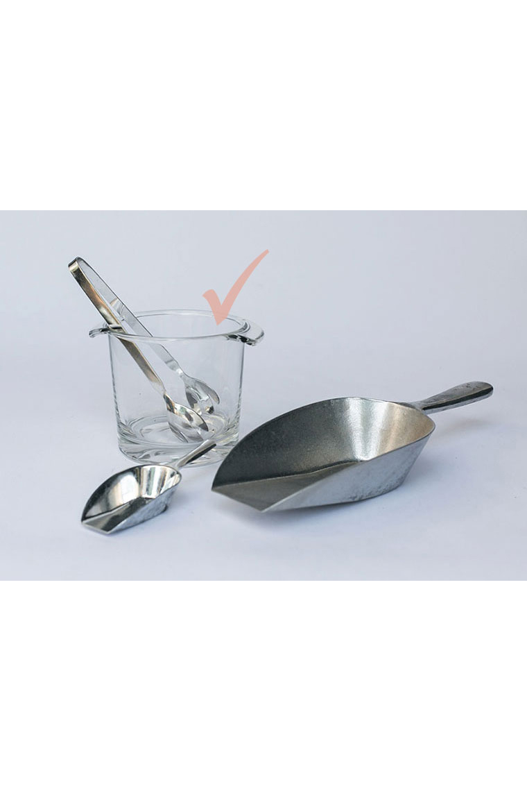 Glass Table Ice Bucket Glass Table Ice Bucket