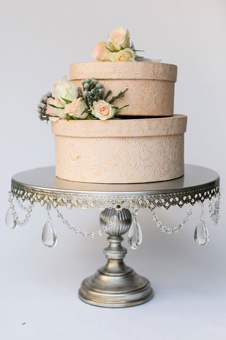 Silver And Crystal Cake Stand