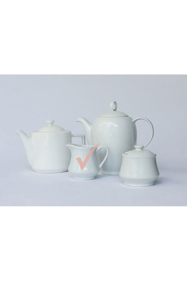White China Milk Jug White China Milk Jug