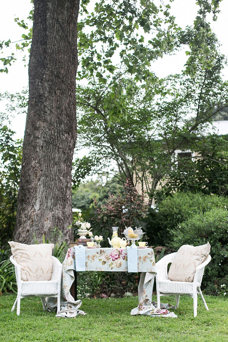 White Wicker Chair