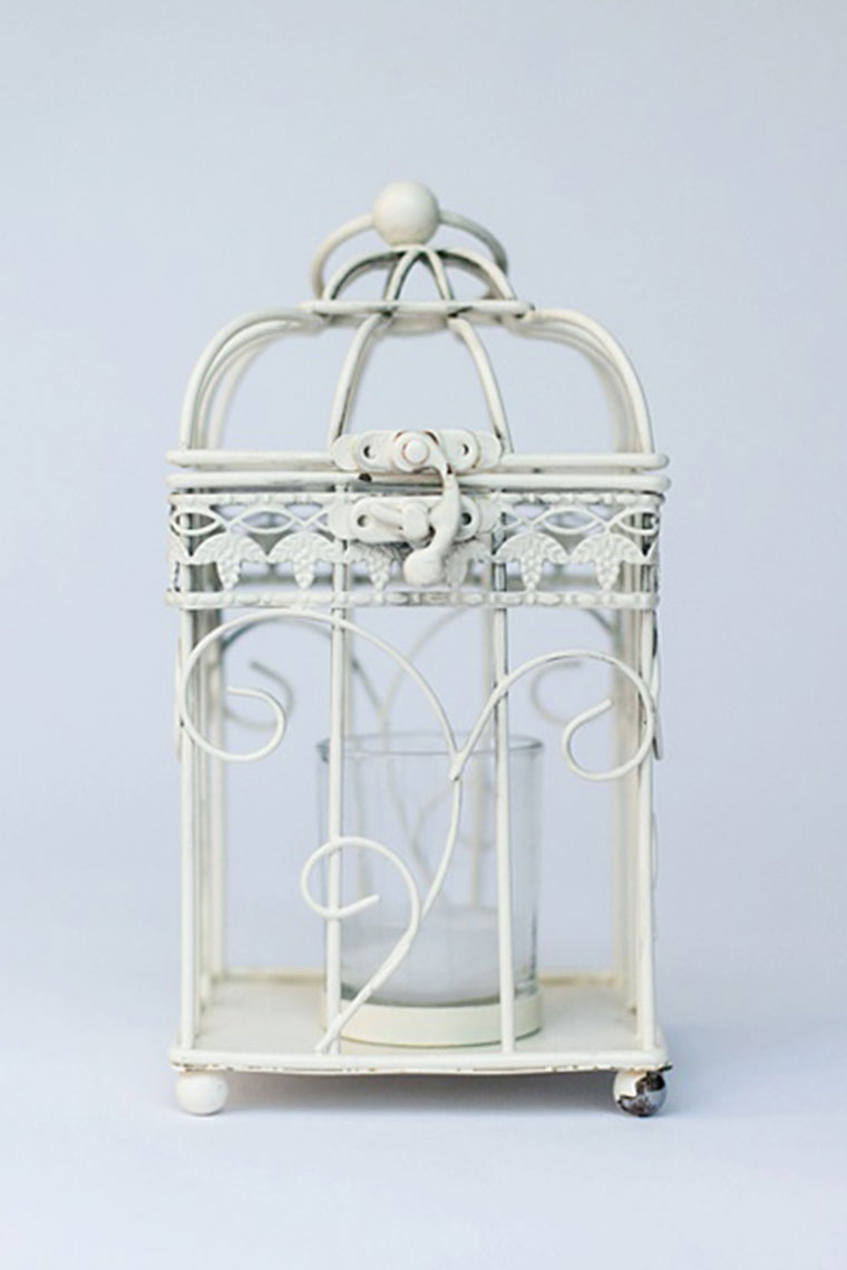 Votive Bird Cage With Inner