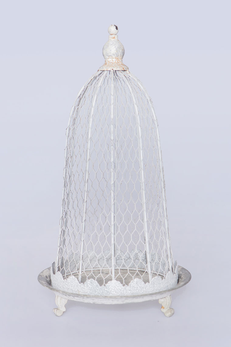 Grey Mesh Cage And Stand Grey Mesh Cage And Stand