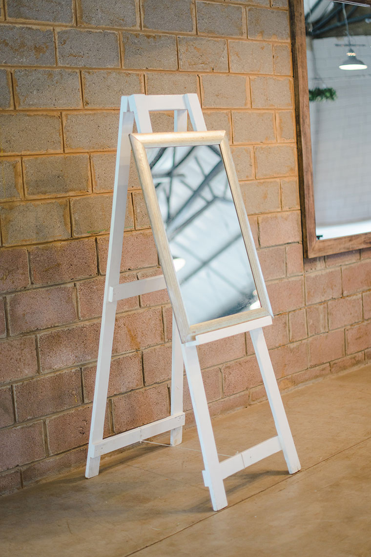 White Easel With Lower Ledge