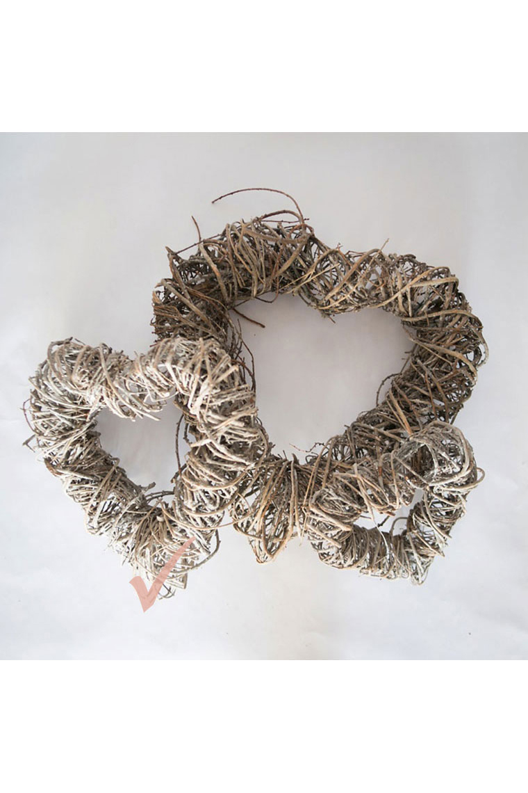 Med Wicker Heart Med Wicker Heart