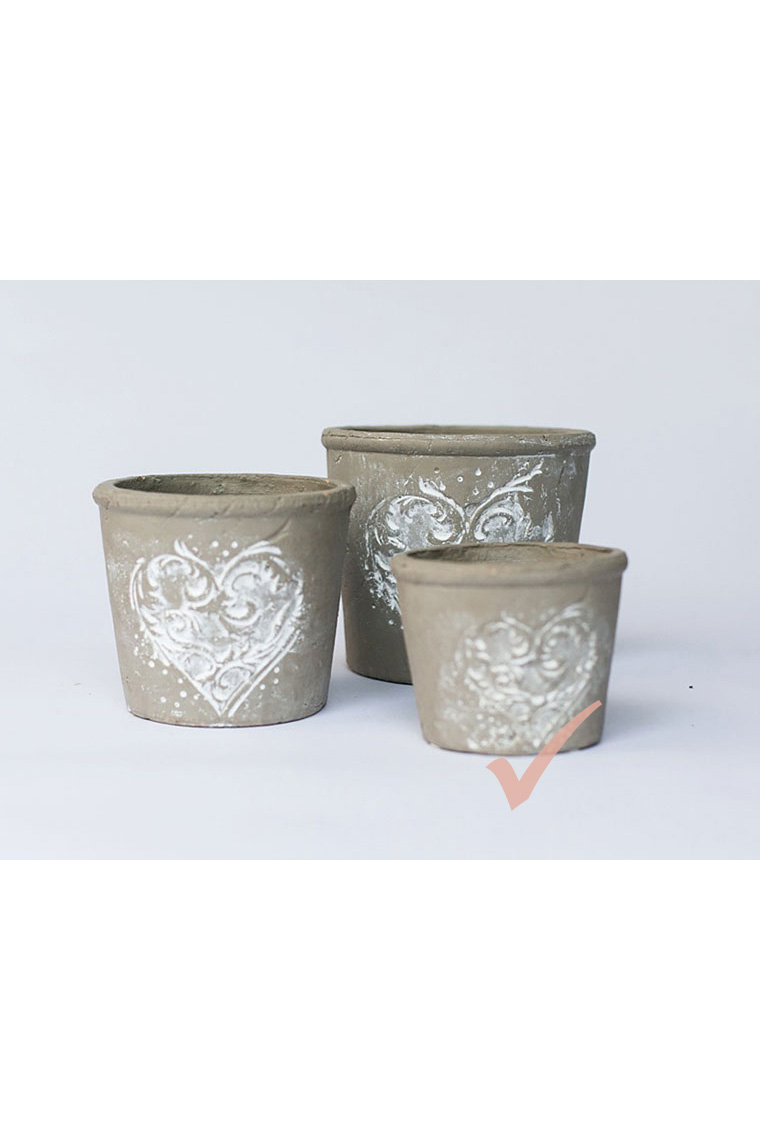 Small Taupe Pottery Small Taupe Pottery