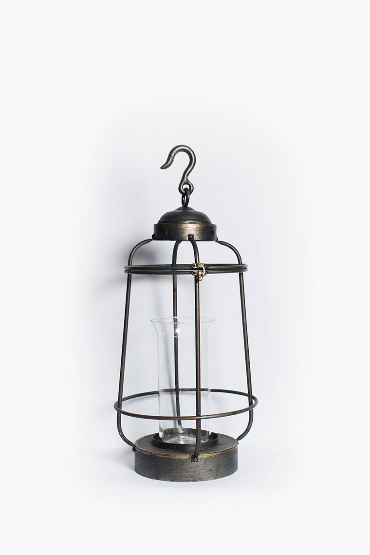 Round Metal With Glass Inner Round Metal With Glass Inner